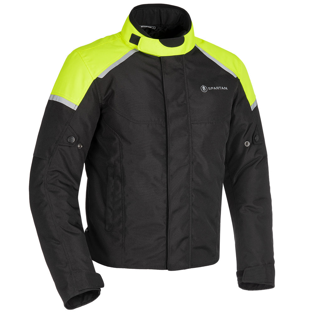 Spartan Short Waterproof Men's Jacket Black/Fluo
