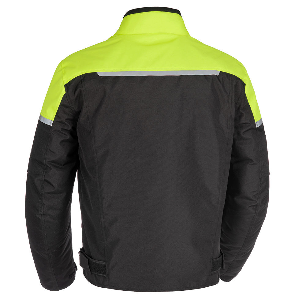 Spartan Short Waterproof Men's Jacket Black/Fluo