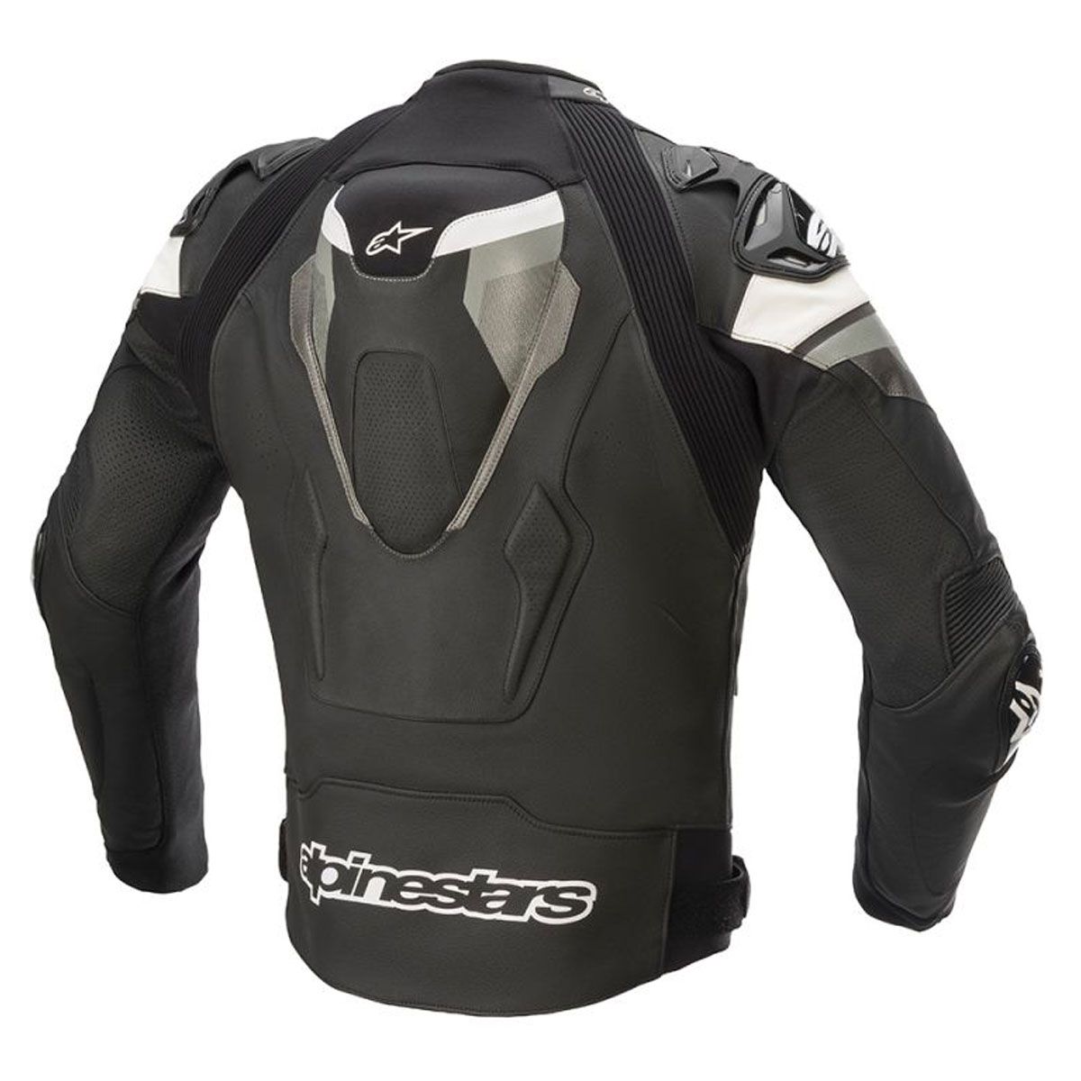 Alpinestars Atem v4 Men's Leather Jacket Black Grey White