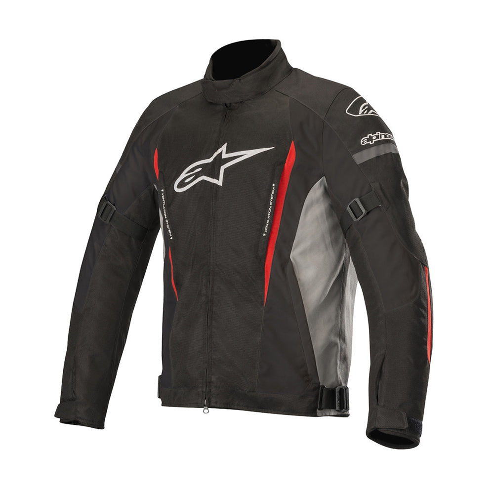 Alpinestars Gunner Men's Jacket Black Grey & Red