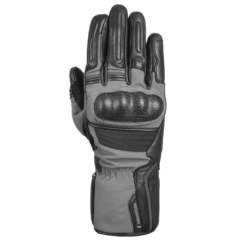 Oxford Hexham Waterproof Men's Gloves Charcoal Grey Black