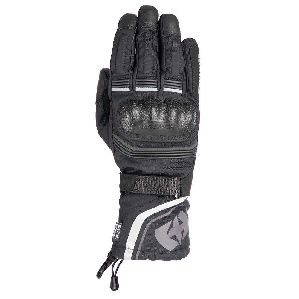 Oxford Montreal 4.0 Dry2Dry Men's Motorcycle Gloves Stealth Black