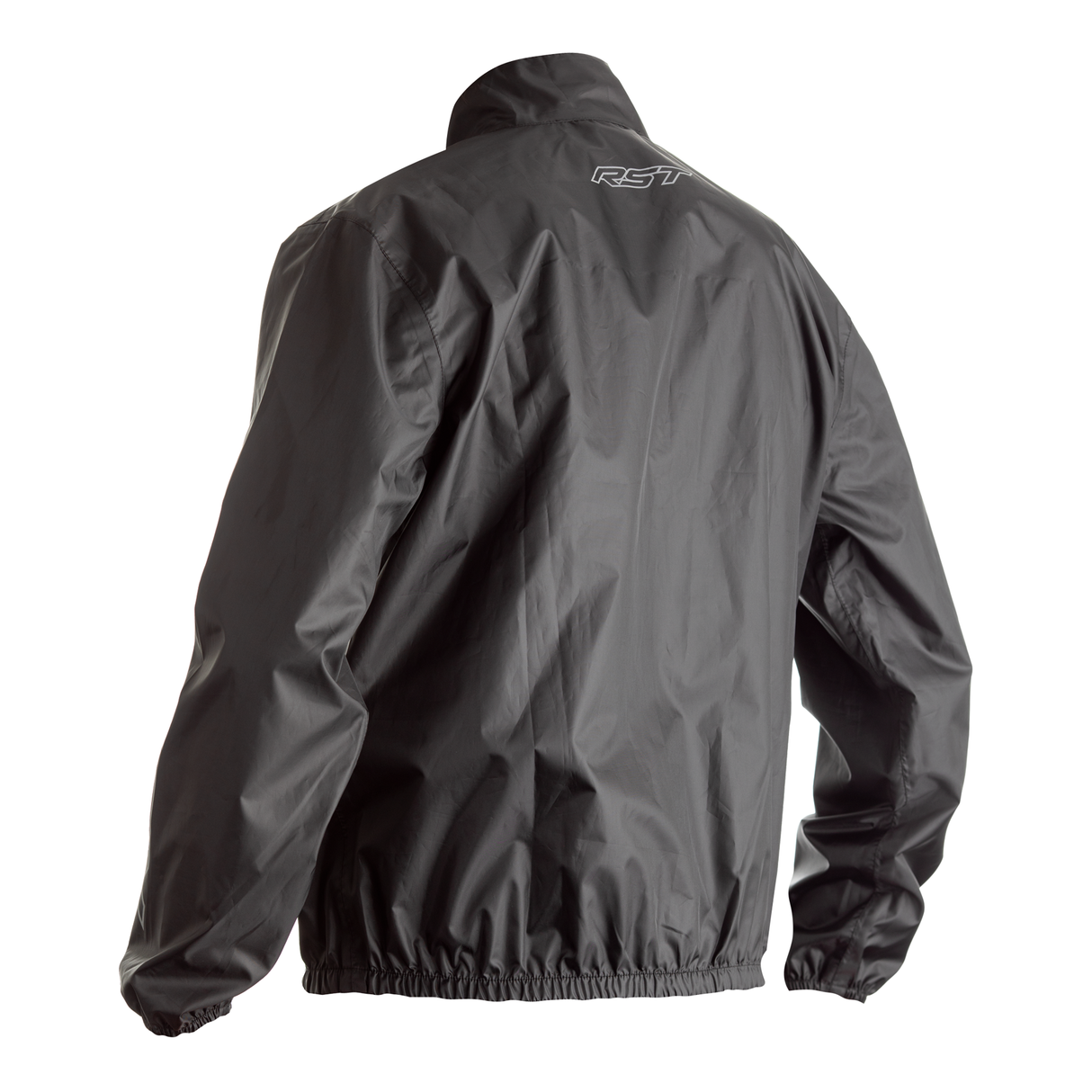 RST Lightweight Motorcycle Rain Waterproof Over Jacket - Black