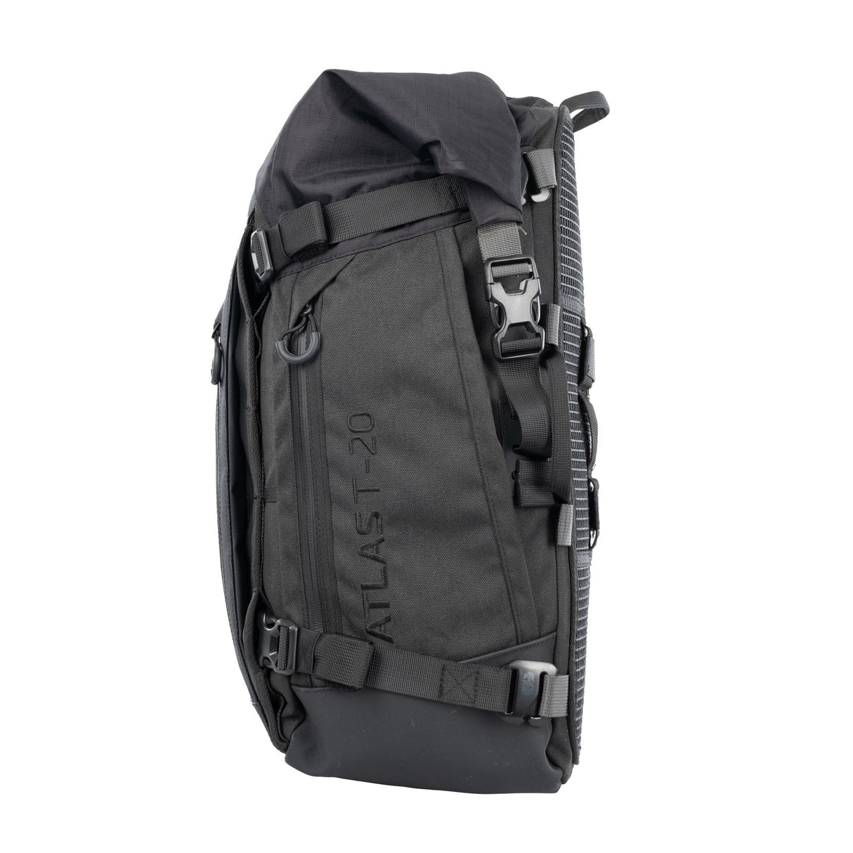 Oxford Atlas T-20 Advanced Tourpack Motorcycle Motorbike Luggage Tail Bag 20L Black