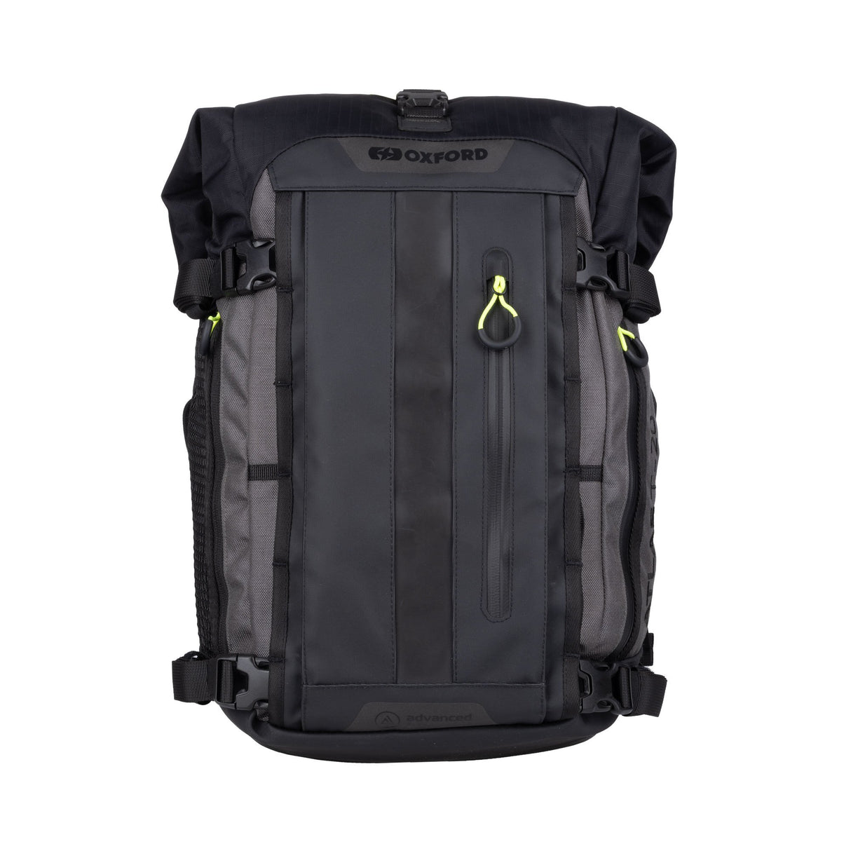 Oxford Atlas T-20 Advanced Tourpack Motorcycle Motorbike Luggage Tail Bag 20L Charcoal/Black