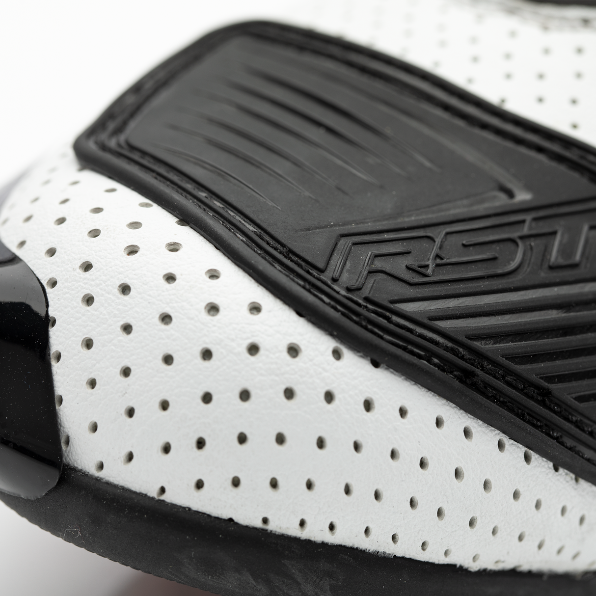 RST Tractech Evo 3 Short CE Mens Motorcycle Boots Black/White