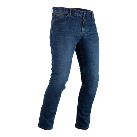 RST Tapered-Fit CE Mens Textile Motorcycle Jeans Level A Mid Blue
