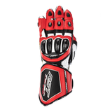 RST Tractech Evo 4 CE Mens Motorcycle Leather Gloves - Red