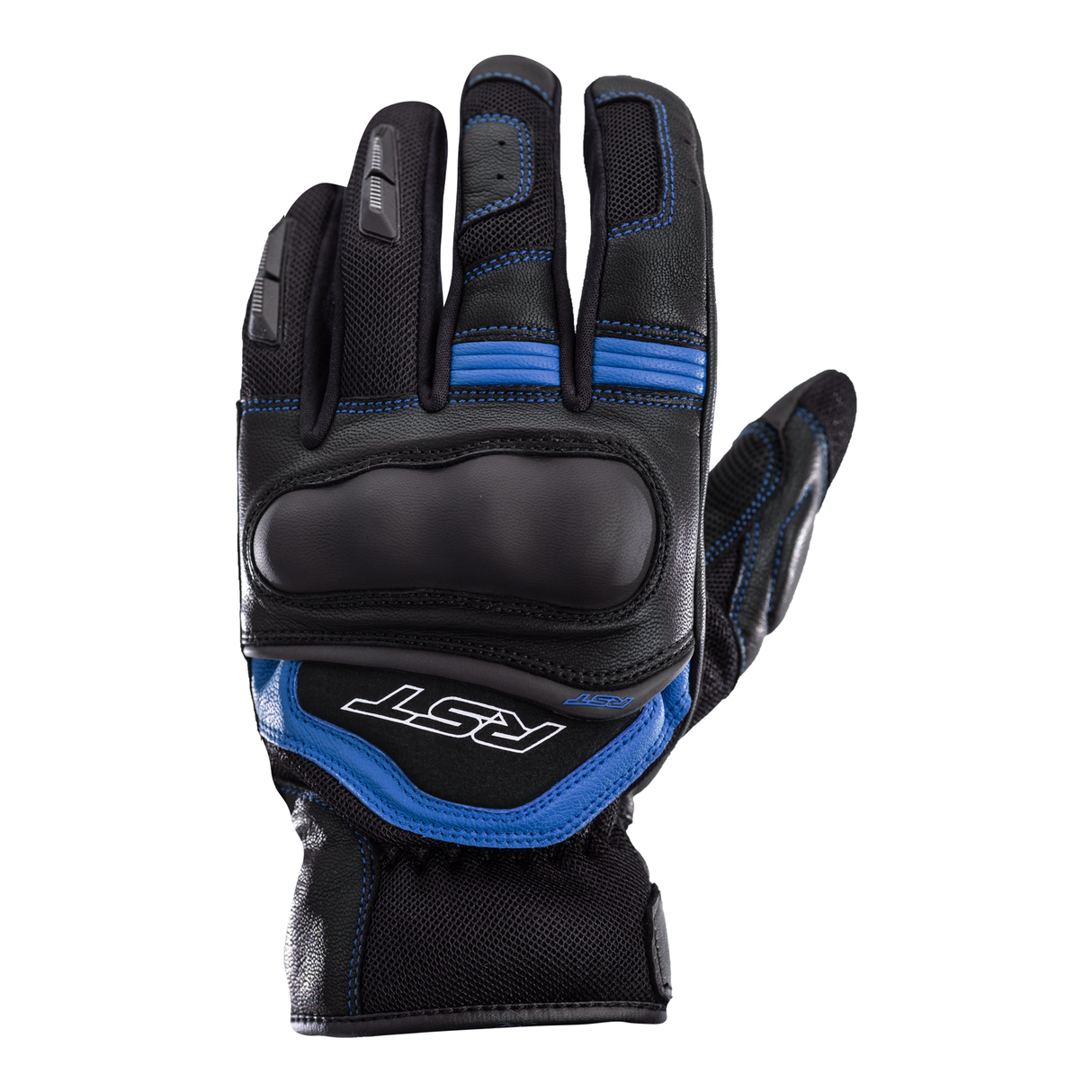 RST Urban Air 3 Mesh CE Mens Motorcycle Gloves - Black & Blue