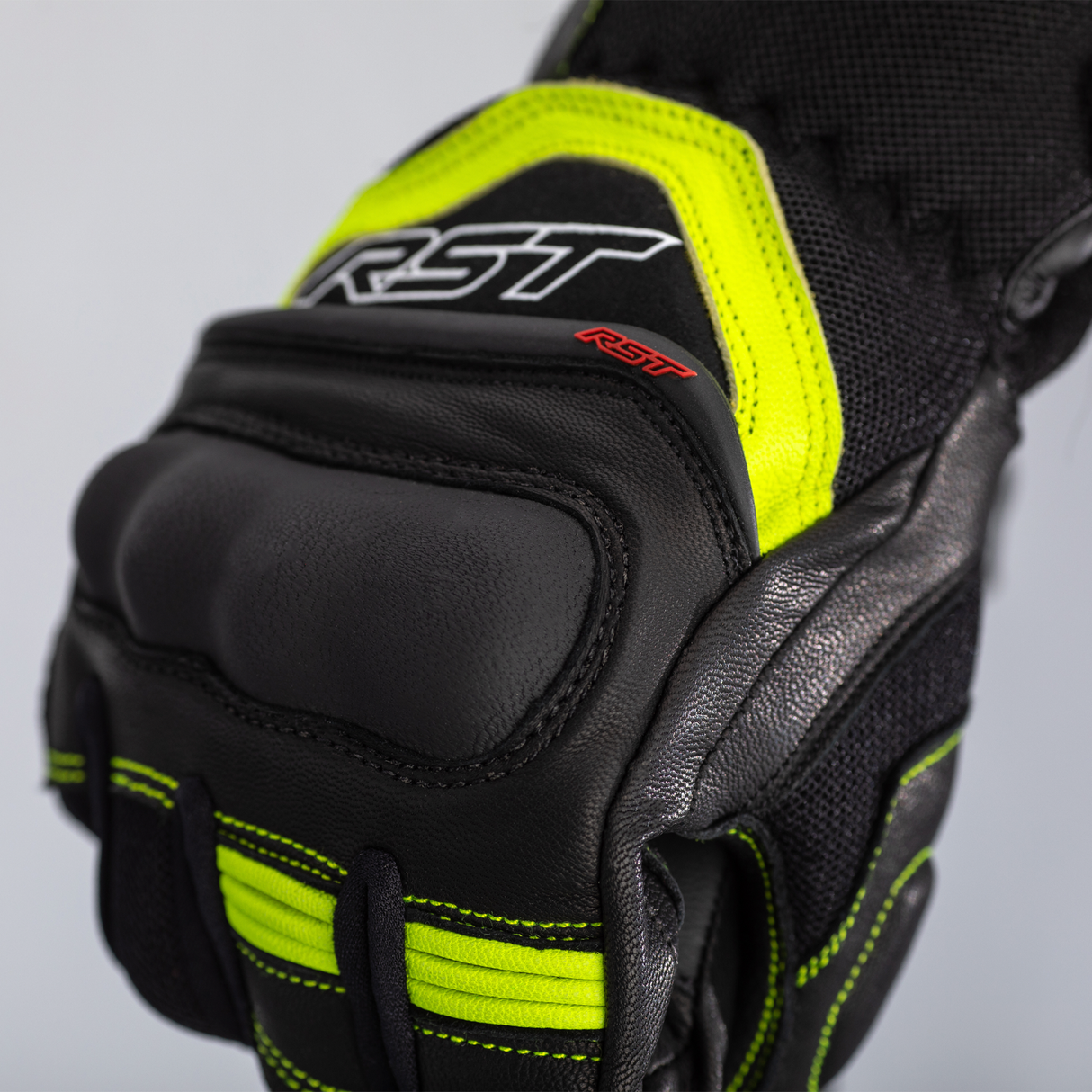 RST Urban Air 3 Mesh CE Mens Motorcycle Gloves - Black & Yellow