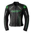 RST S1 CE Mens Motorcycle Leather Jacket - Green