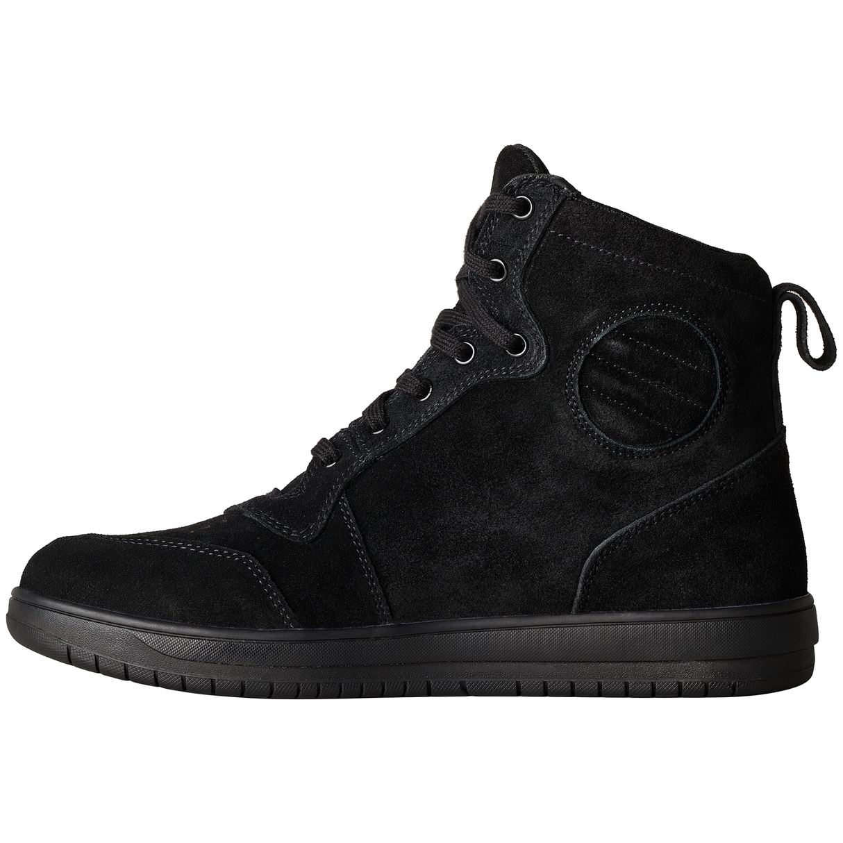 RST HiTop Moto Sneaker Mens CE Motorcycle Boots - Black Suede