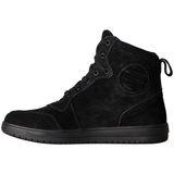 RST HiTop Moto Sneaker Mens CE Motorcycle Boots - Black Suede
