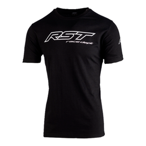 RST Race Dept Logo Mens T-Shirt - Black/White