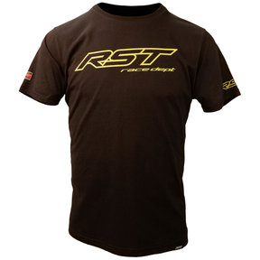 RST Race Dept Logo Mens T-Shirt - Yellow