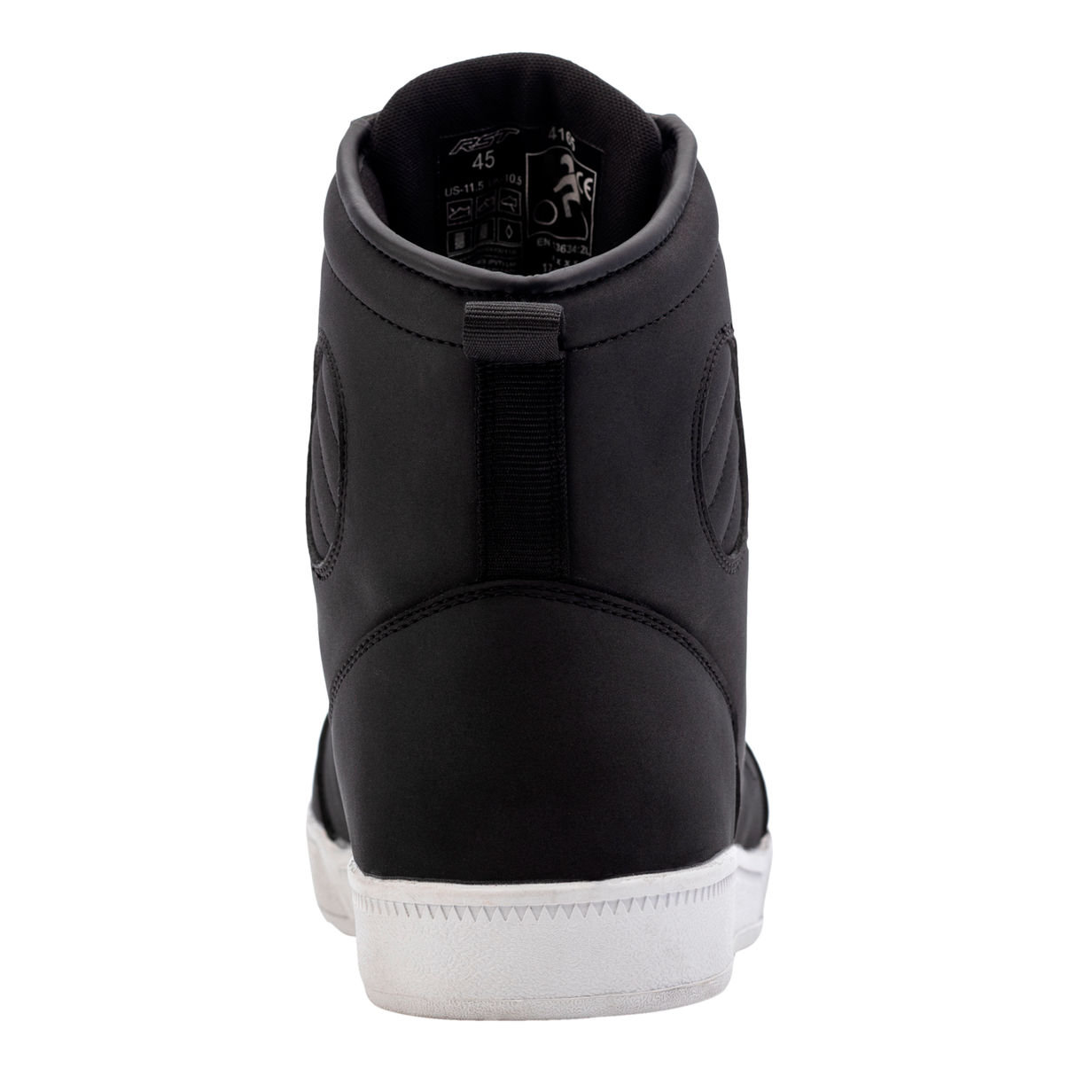 RST HiTop Moto Sneaker Ladies CE Waterproof Motorcycle Boots - Black