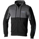 RST Team Zip Through CE Mens Textile Armoured Hoodie Holographic