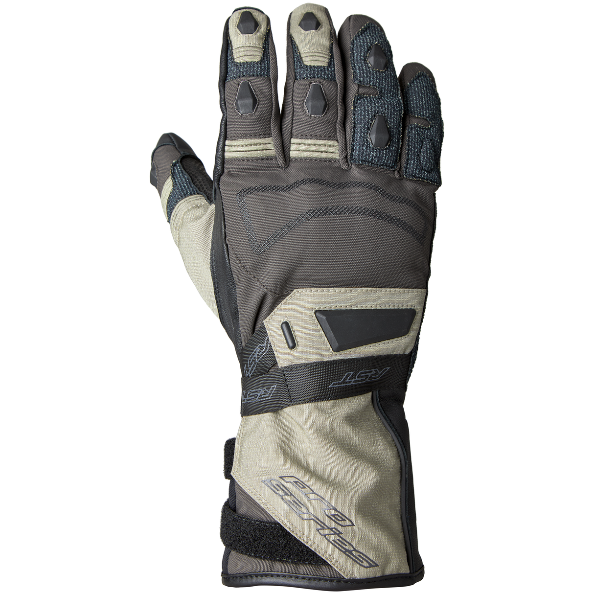 RST Pro Series Ranger CE Mens Waterproof Motorcycle Gloves Sand Beige Brown