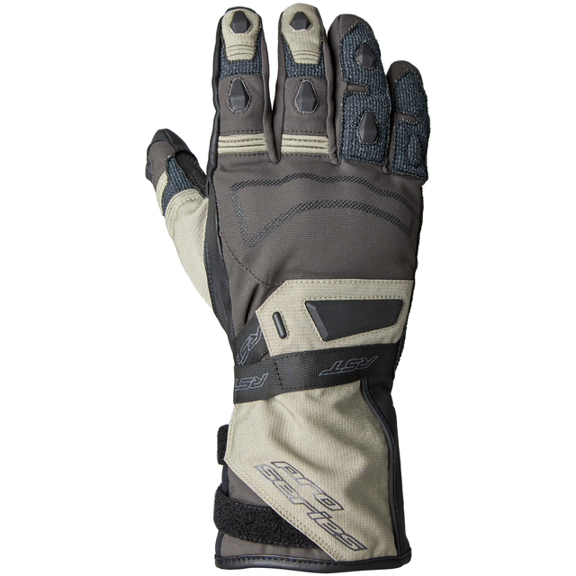 RST Pro Series Ranger CE Mens Waterproof Motorcycle Gloves Sand Beige Brown