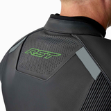 RST S1 D3O Motorcycle Leather Jacket - Green