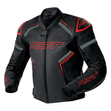 RST S1 D3O Motorcycle Leather Jacket - Red