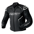 RST S1 D3O Motorcycle Leather Jacket - Black / White
