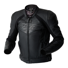RST Tractech Evo D3O Motorcycle Leather Jacket Black