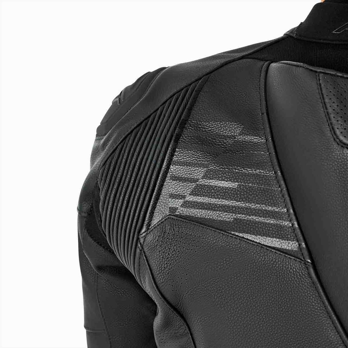 RST Tractech Evo D3O Motorcycle Leather Jacket - Black