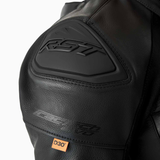 RST Tractech Evo D3O Motorcycle Leather Jacket - Black