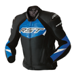 RST Tractech Evo D3O Leather Jacket Black Blue
