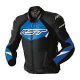 RST Tractech Evo D3O Leather Jacket Black Blue