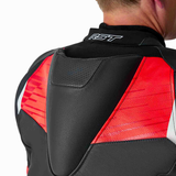 RST Tractech Evo D3O Motorcycle Leather Jacket - Red