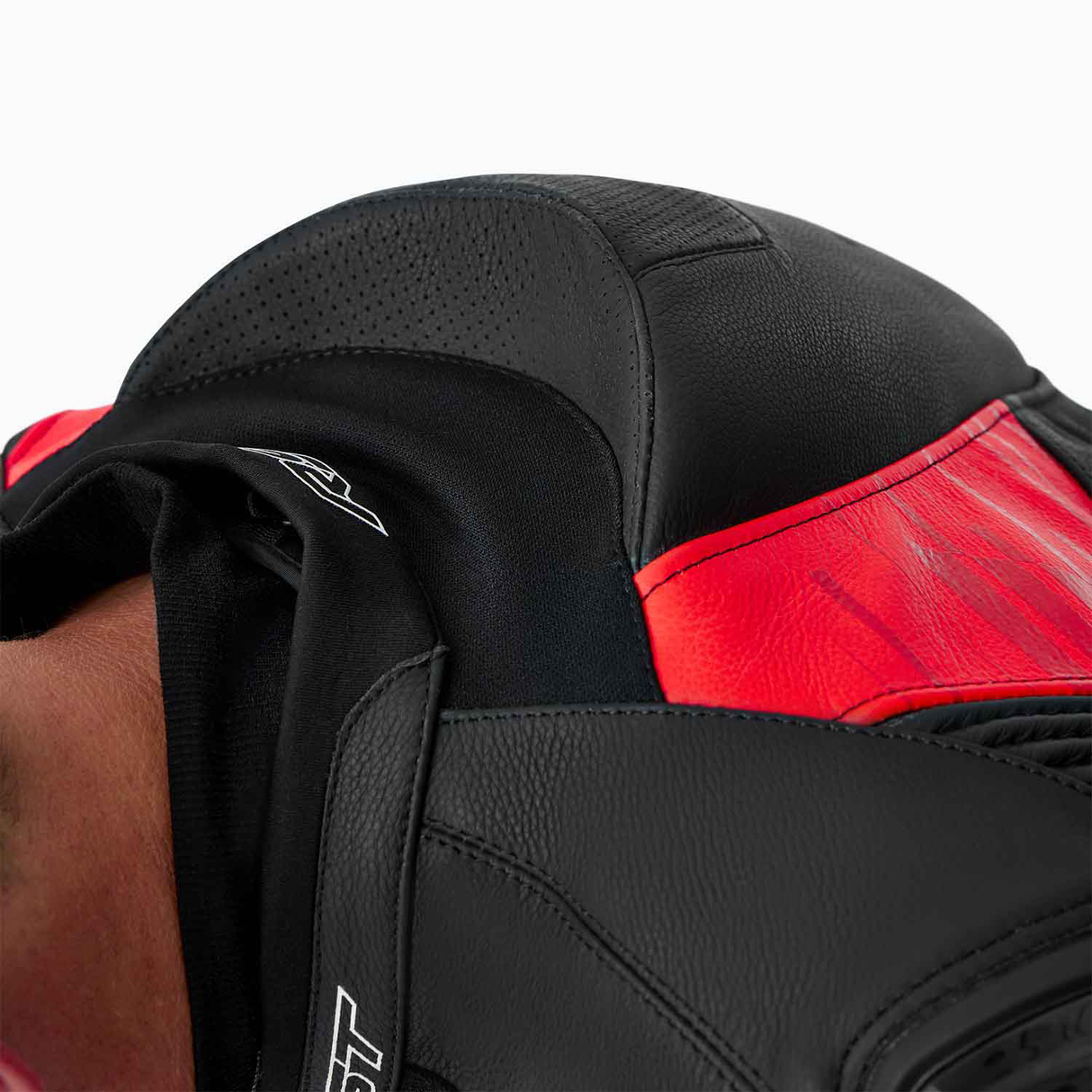 RST Tractech Evo D3O Motorcycle Leather Jacket - Red