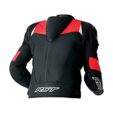 RST Tractech Evo D3O Motorcycle Leather Jacket - Red