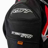 RST Tractech Evo D3O Motorcycle Leather Jacket - Red