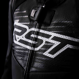 RST Tractech Evo D3O Motorcycle Leather Jacket - Black & White
