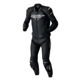 RST Tractech Evo D3O Motorcycle Leather Jacket - Black & White