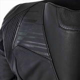 RST Tractech Evo D3O Motorcycle Leather Jacket - Black & White