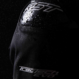 RST Tractech Evo D3O Motorcycle Leather Jacket - Black & White