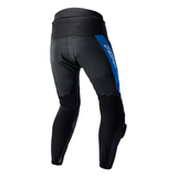 RST Tractech Evo D3O Motorcycle Leather Pants - Black & Blue