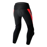 RST Tractech Evo D3O Motorcycle Leather Pants - Black & Red