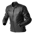 RST Roadster Air D3O Motorcycle Leather Jacket - Black