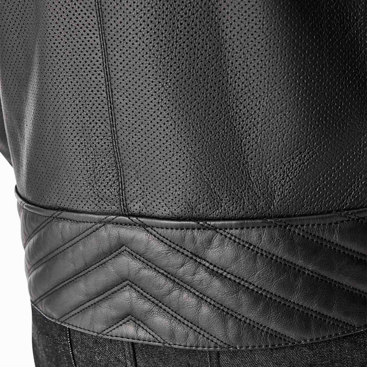 RST Roadster Air D3O Motorcycle Leather Jacket - Black