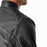RST Roadster Air D3O Motorcycle Leather Jacket - Black