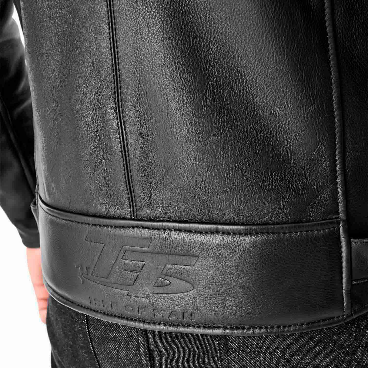 RST Hillberry D3O Motorcycle Leather Jacket - Black