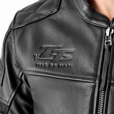 RST Hillberry D3O Motorcycle Leather Jacket - Black
