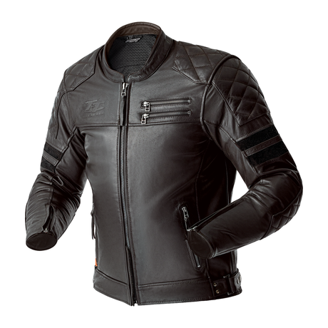 RST Hillberry D3O Motorcycle Leather Jacket - Brown