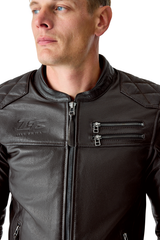 RST Hillberry D3O Motorcycle Leather Jacket - Brown