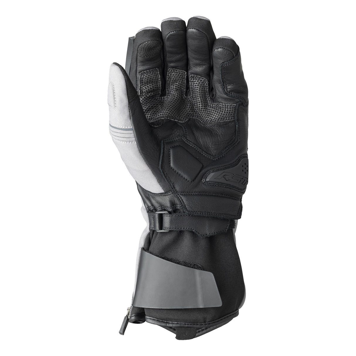 RST Vega Waterproof Motorcycle Gloves Silver Grey