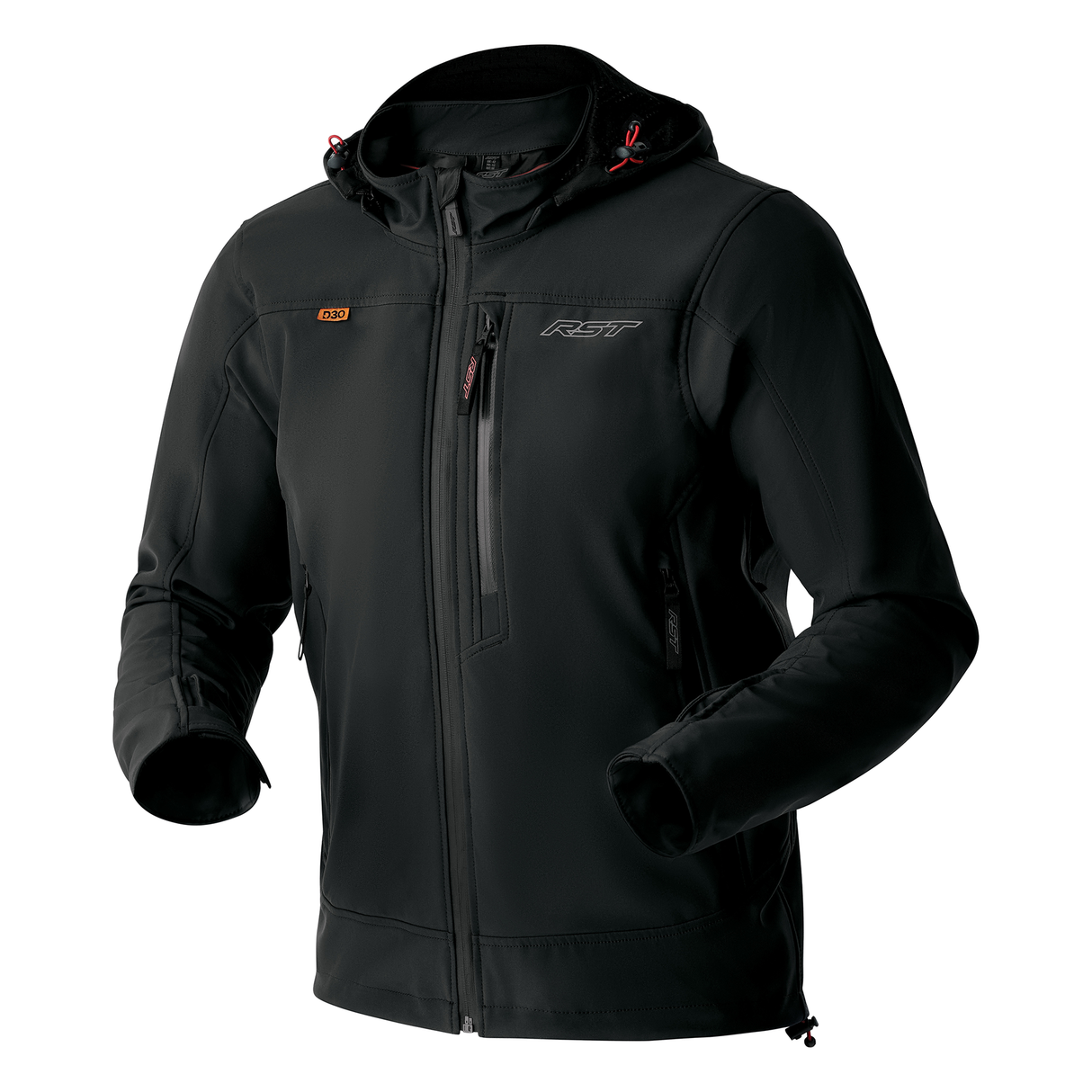 RST Havoc D3O Textile Jacket Black Armoured Hoodie